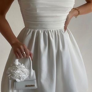 Shaima Strapless mini dress